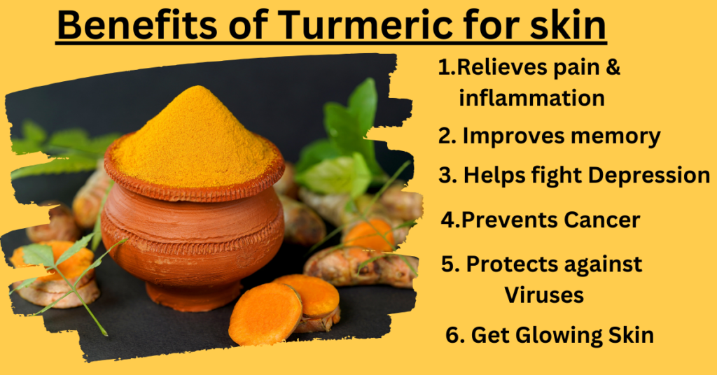 Benefits of Turmeric (Curcumin) for Skin