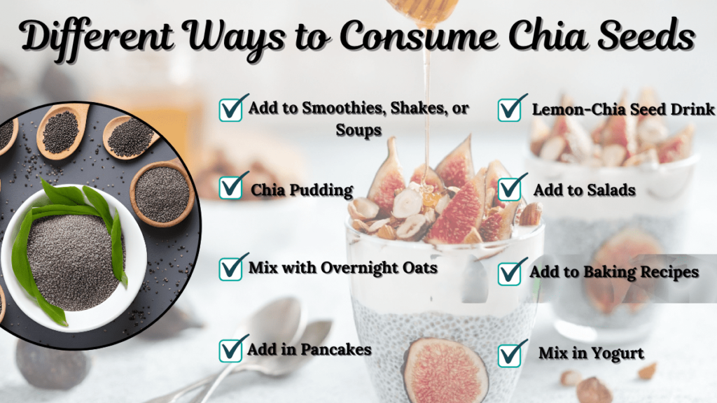 ways to consume chia seeds