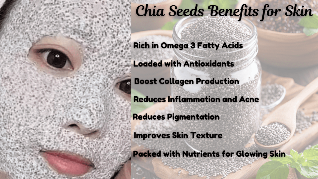 Chia Seeds Benefits for Skin